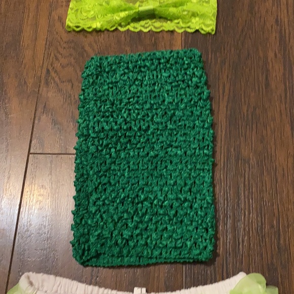 CLEARANCE!!!!    Brand new super cute green set for girls 0-12 months. - Picture 3 of 3